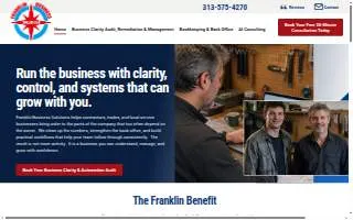 Franklin Business Solutions website