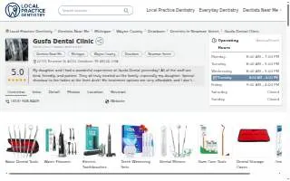 Gusfa Dental Clinic website