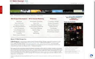 CI Web Design Inc website