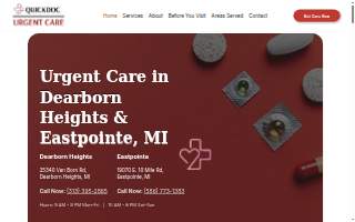 Quickdoc Urgent Care Walk-in, Telemedicine in Dearborn Heights and Taylor
