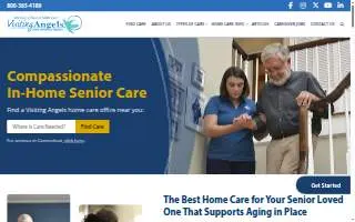 Visiting Angels Senior Home Care of Centerville website
