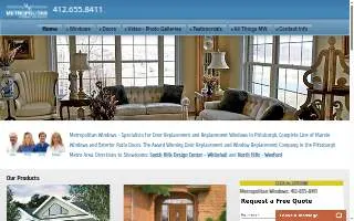 Metropolitan Windows & Improvements, Inc. of Dearborn website