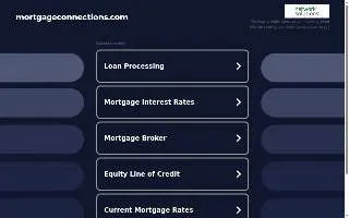Mortgage Connections of Dearborn website