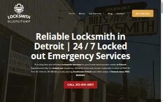 Bills Fixit Shop website