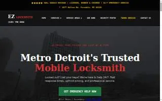 Ez Locksmith website