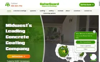 GatorGuard Concrete Coatings of Detroit website