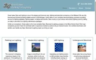 Great Lakes Electrical website