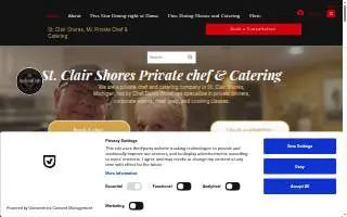 Justgoodchefs of Detroit website