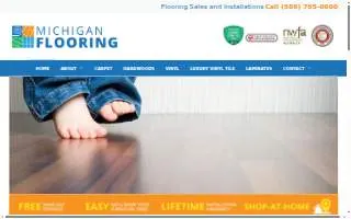 Michigan Flooring of Detroit website