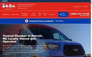 Mr. Rooter Plumbing of Detroit website