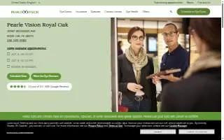 Pearle Vision of Detroit website