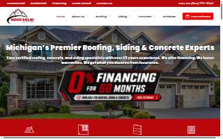 Rock Solid Exteriors Roofing, Siding, Concrete & Windows