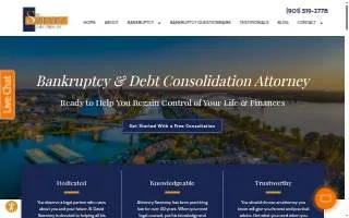 Sweeney Law Bankruptcy Attorneys of Detroit website