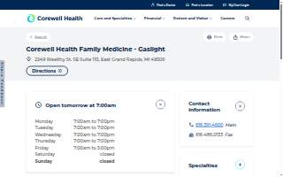 Corewell Health Family Medicine - Gaslight