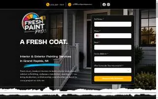 Fresh Paint Pro LLC website
