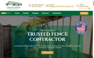Grand River Fence Company of East Grand Rapids