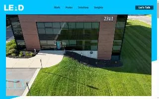 LEAD Marketing Agency of East Grand Rapids website