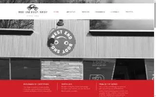 West End Body Shop of East Grand Rapids website
