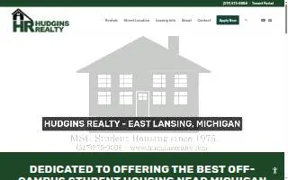 Hudgins Realty website