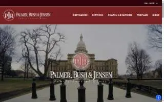 Palmer Bush & Jensen Family Funeral Homes Lansing Chapel of East Lansing website