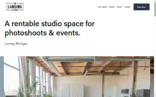 The Lansing Studio website