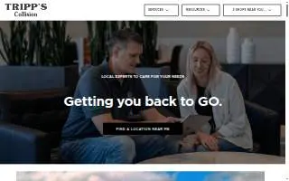 Tripp's Collision - Lansing website