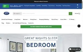 Alberts Furniture & Mattress of Eastpointe website