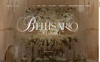 Bellisario Florist website