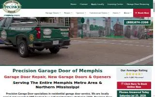 Garage Door Professionals website