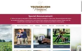 Youngblood Vineyard of Eastpointe website