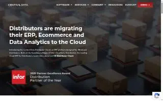Central Data website