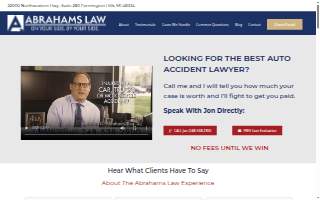 Abrahams Law - Car Accident and Personal Injury Lawyer of Farmington Hills