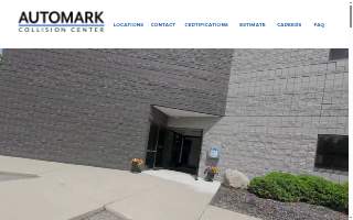 Automark Collision Center website