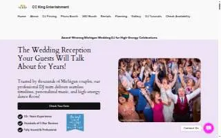 CC King Entertainment of Livonia website