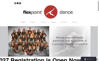 Flex Point Dance website