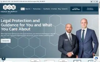 Head Murphy Law website