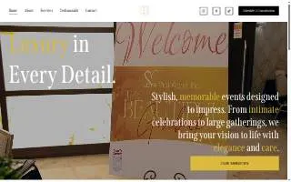 My Elegant Party website