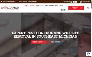 Solidified Pest Control