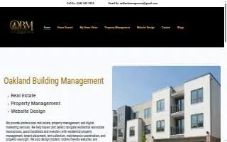 Oakland Real Estate Group of Farmington website