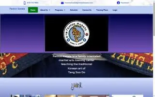 Fenton Karate website