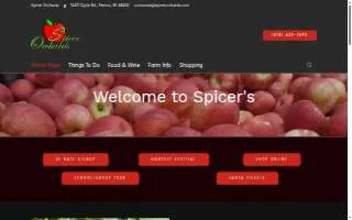 Spicer Orchards Farm Market, Cider Mill, Fudge, Bakery website