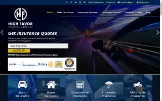 High Favor Insurance Agency LLC of Royal Oak website