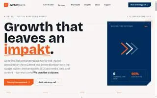 Impakt Digital website