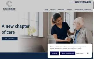Oakridge Manor website