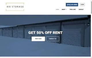 810 Storage website