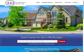 AAA McNamara Properties website