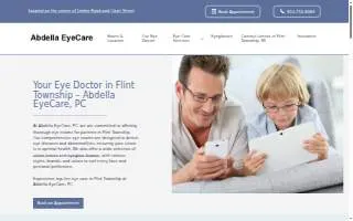 Abdella EyeCare, PC website