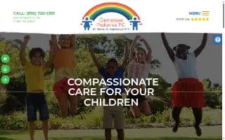 Genesee Pediatrics, PC website
