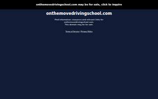 On the Move Driving School