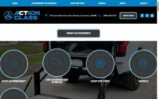 Action Glass of Forest Hills website